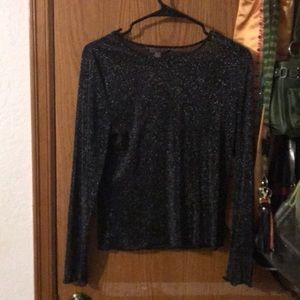 Sheer long sleeve